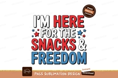 Snacks And Freedom Design Product Image 1