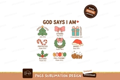 God Says I Am Svg Product Image 1