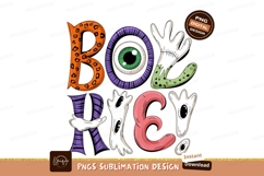 Spooky Booo Halloween Sublimation Png Product Image 1
