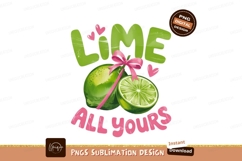 Lime All Yours Sublimation Product Image 1