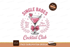 Cocktail Club Babes Sublimation Png Product Image 1