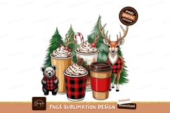 Festive Drinks With Forest Animals Product Image 1