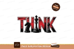 Chess Think Sublimation Png File Product Image 1