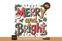 Merry And Bright Holiday Graphic Product Image 1
