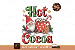 Christmas Hot Cocoa Gnome Design Product Image 1