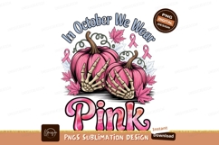 Pink Pumpkins For Breast Cancer Awareness Product Image 1