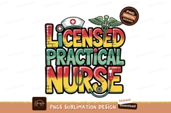 Licensed Practical Nurse Medical Design Product Image 1