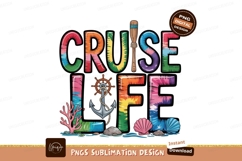 Cruise Life Ocean Theme Sublimation Png Product Image 1