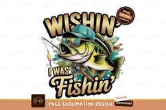 Wishin I Was Fishin Art Product Image 1