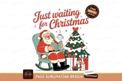 Santa Reading Before Christmas Holiday Product Image 1