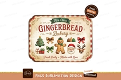 Mrs Claus Gingerbread Bakery Sign Product Image 1