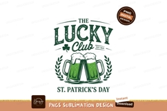 St Patricks Day Lucky Club Design Product Image 1