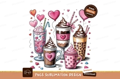 Valentine Drinks Coffee Cute Sweet Product Image 1