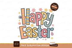 Happy easter isolated on transparent background Product Image 1