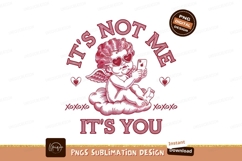 Cherub taking selfie sublimation png Product Image 1