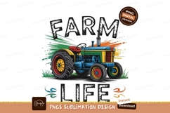 Farm mom cow and calf sublimation png Product Image 2