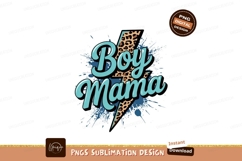Boy mama design isolated on transparent background Product Image 1