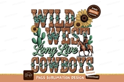 Wild west cowboys sublimation png Product Image 1