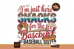 Baseball snacks isolated on transparent background Product Image 1