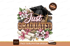 Just graduated design isolated on transparent background Product Image 1