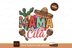 Mama cila isolated on transparent background sublimation png Product Image 1