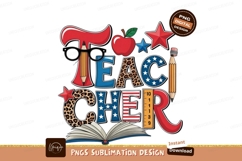 Teacher design isolated on transparent background Product Image 1