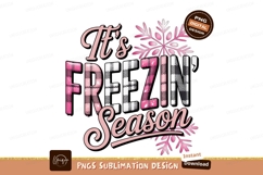 Its freezin season isolated on transparent background Product Image 1