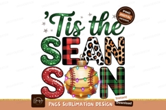 Tis the season baseball sublimation png Product Image 1