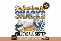 Volleyball snacks isolated on transparent background Product Image 1