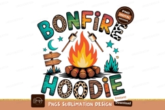 Bonfire hoodie design isolated on transparent background Product Image 1