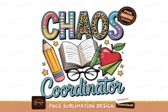 Chaos coordinator design sublimation png Product Image 1