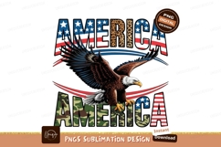 American eagle isolated on transparent background Product Image 1