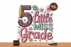 Fifth grade design isolated on transparent background Product Image 1