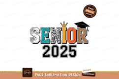 Senior 2025 graduation design sublimation png Product Image 1