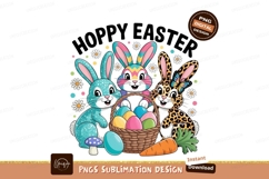 Hoppy easter bunnies png Product Image 1
