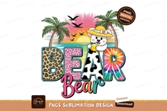 Bear isolated on transparent background sublimation png Product Image 1