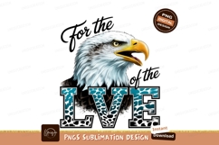Eagle head illustration sublimation png Product Image 1