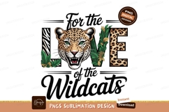 Wildcat head illustration sublimation png Product Image 1