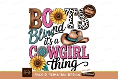 Boots bling cowgirl thing sublimation png Product Image 1