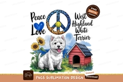 West highland terrier isolated on transparent background sub Product Image 1