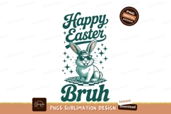 Cool bunny isolated on transparent background sublimation pn Product Image 1