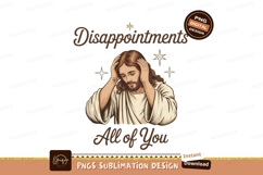 Sad jesus sublimation png Product Image 1