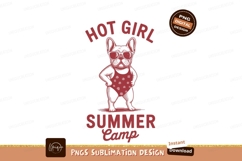 Dog in swimsuit isolated on transparent background sublimati Product Image 1