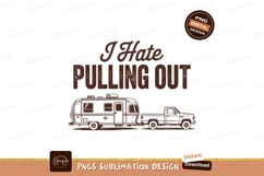 Trailer and truck isolated sublimation png Product Image 1