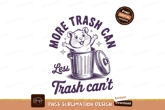 Hamster in trash can sublimation png Product Image 1