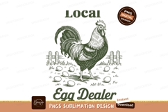Local egg dealer rooster isolated png Product Image 1