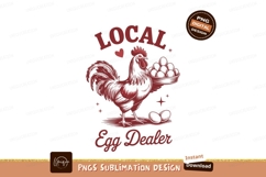 Chicken with eggs sublimation png Product Image 1