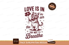 Cat with gasmask sublimation png Product Image 1