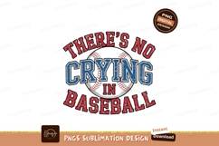No crying in baseball isolated on transparent background sub Product Image 1