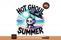 Grim reaper beach umbrella galaxy image Product Image 1